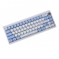 Alice Rabbit 104+41 MOA Profile Keycap Set Cherry MX PBT DYE Sublimation for Mechanical Gaming Keyboard